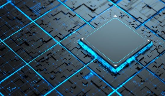 A computer chip is seen in the above stock photo.