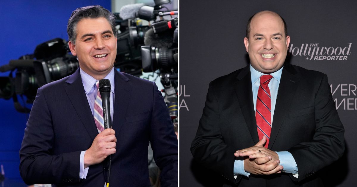 A new report from Axios claims that CNN's new leadership may be looking to get rid of some on-air talent for being too biased. The article highlighted Jim Acosta, left, and Brian Stelter, right, as possible targets due to their extreme liberal bias.