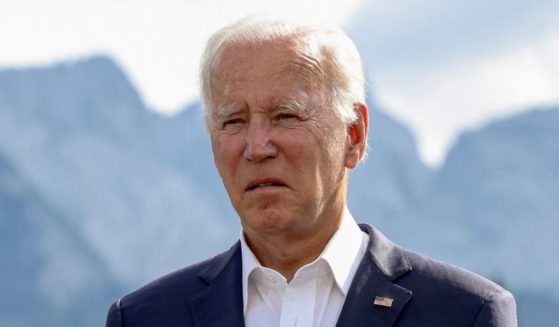 President Joe Biden attends day one of the G7 leader's summit at Elmau Castle in Germany on Sunday.