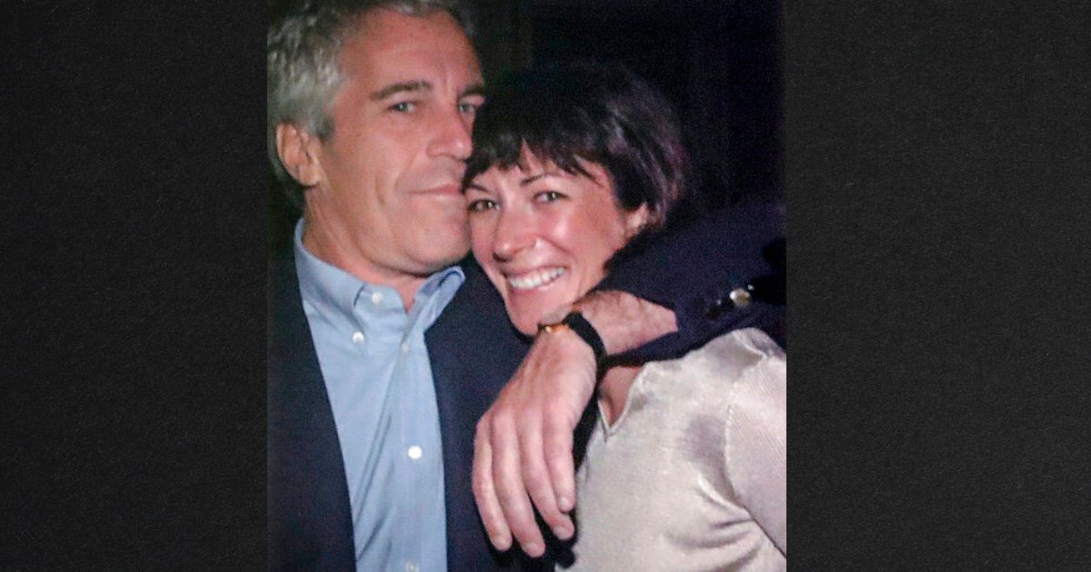 Ghislaine Maxwell is pictured in an undated photo with millionaire Jeffrey Epstein Maxwell, who was convicted of trafficking underage girls for Epstein, claims a cellmate was offered a large sum of money to strangle her in her sleep.