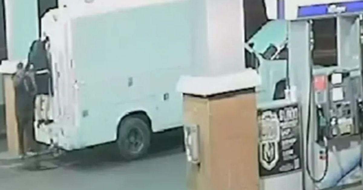 Thieves have been using specially modified trucks to steal gasoline.