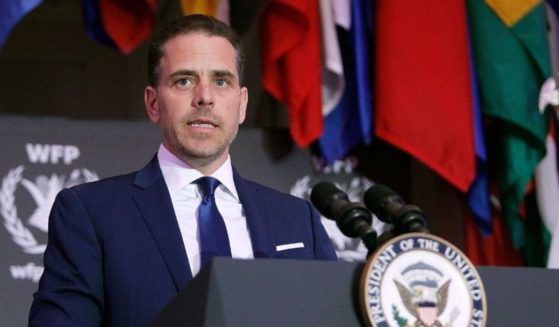 The infamous laptop belonging to President Joe Biden's son Hunter Biden, seen in a 2016 file photo, shows evidence of heavy pornography use, including frequent activity on a site known for human trafficking.