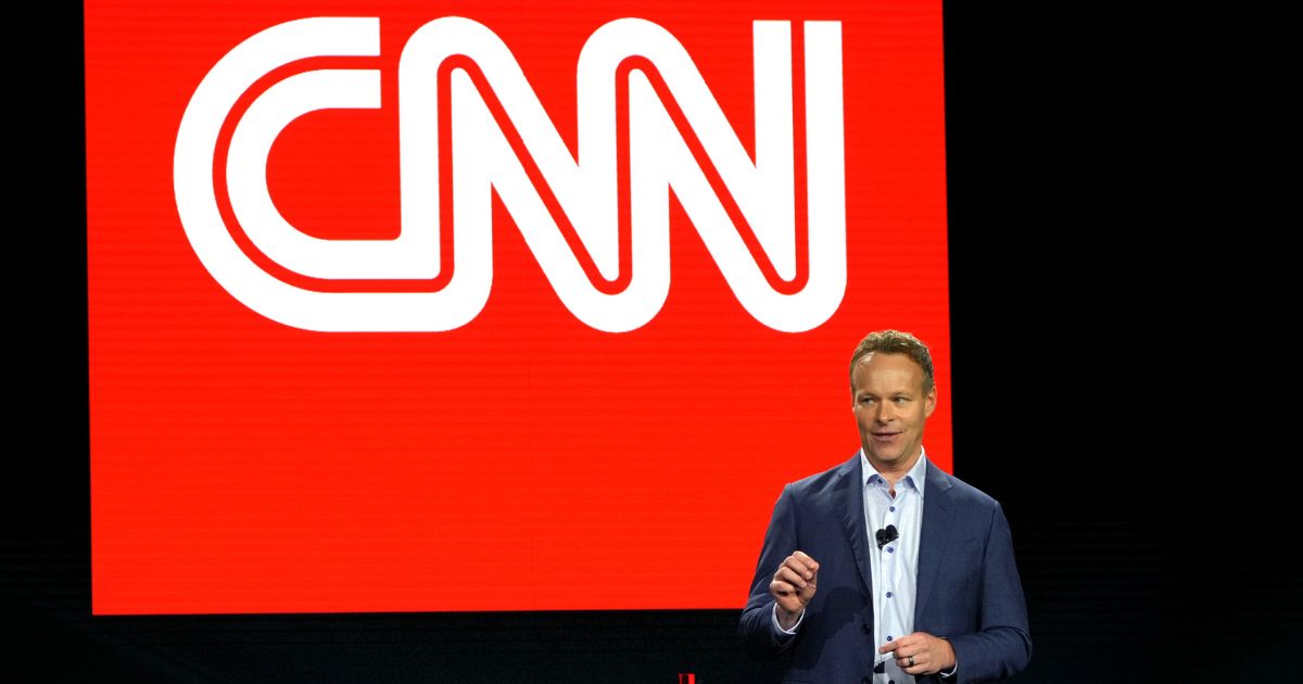 Chris Licht, Chairman and CEO, CNN Worldwide speaks onstage during the Warner Bros. Discovery Upfront 2022 show May 18 in New York City.