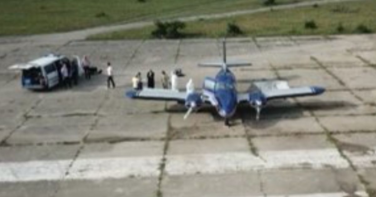 The plane was located in Bulgaria, but the occupants escaped.