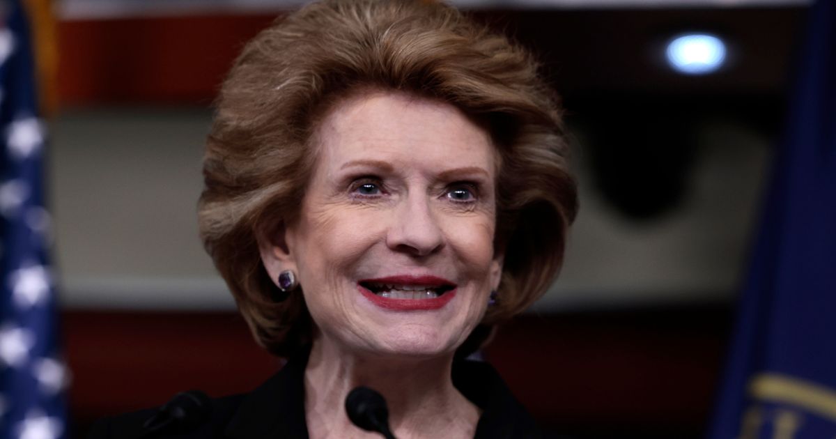 Democratic Sen. Debbie Stabenow of Michigan speaks during a news conference at the U.S. Capitol in Washington on May 17.