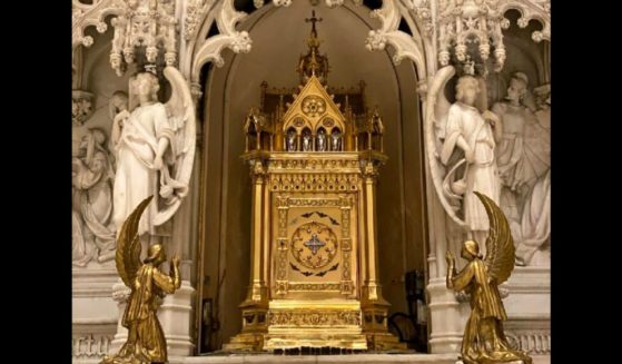 A $2 million gold tabernacle was stolen last week from St. Augustine Roman Catholic Church in Brooklyn, New York.