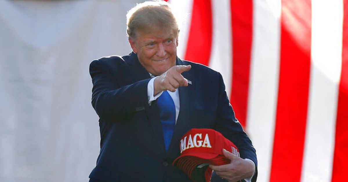 Former President Donald Trump greets supporters at the Save America Rally at the Delaware County Fairgrounds April 23. The former president was on hand to endorse Republican candidates and turnout ahead of the May 3 Ohio primary. Most of Trump's endorsees appear to be winning their races.