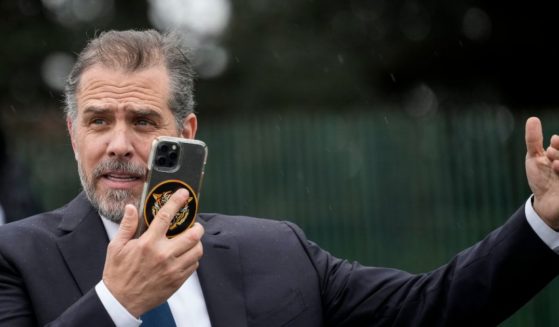 Hunter Biden, pictured at the White House Easter Egg Roll in April.