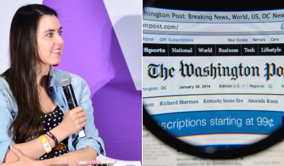 Washington Post reporter Taylor Lorenz, pictured in a file photo from 2019, is still keeping her job at the newspaper despite some high-profile controversies. But some things have changed.