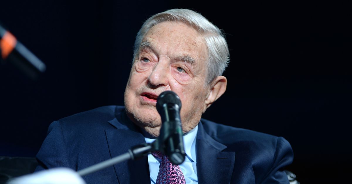 Progressive billionaire George Soros, founder and chairman of Soros Fund Management and the Open Society Foundations, is pictured in a 2016 file photo from an gathering of liberal groups in New York City known as the Concordia Summit.