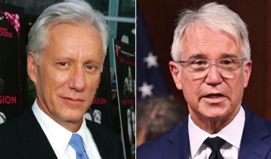 Hollywood actor James Woods, left, in a 2005 file photo, is one of the outspoken conservatives in Hollywood. On Wednesday, he blasted Los Angeles County District Attorney George Gascón, right, over the deaths of two police officers killed Tuesday killed by a felon on probation in El Monte, California.