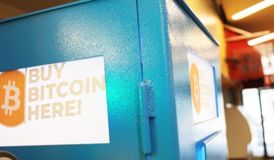 A Bitcoin ATM is seen at the Clark Street subway station on Monday in Brooklyn, New York City.