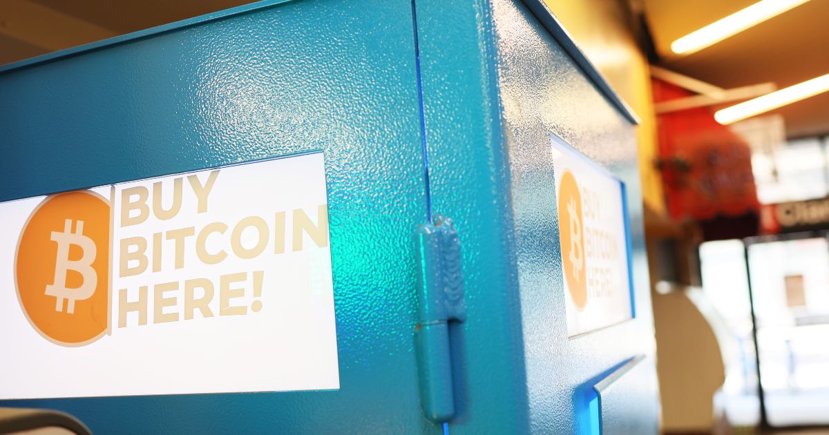 A Bitcoin ATM is seen at the Clark Street subway station on Monday in Brooklyn, New York City.