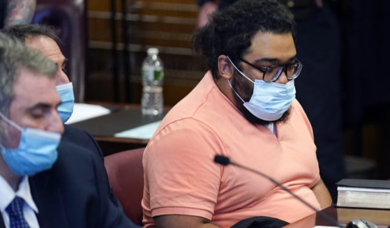 Richard Rojas, right, appears in court in New York on May 9.