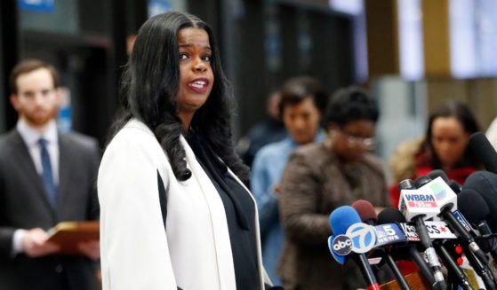 Attorney Kim Foxx speaks with reporters on Feb. 23, 2019, in Chicago.