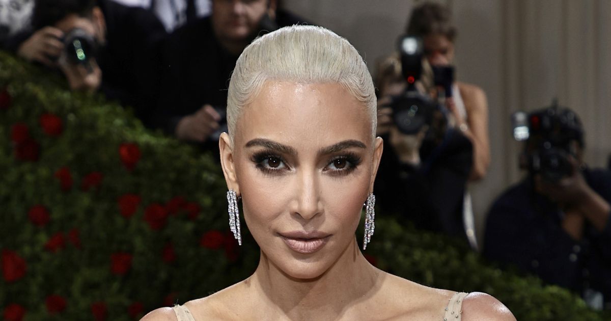 Kim Kardashian attends The 2022 Met Gala Celebrating "In America: An Anthology of Fashion" at The Metropolitan Museum of Art on May 2, in New York City.