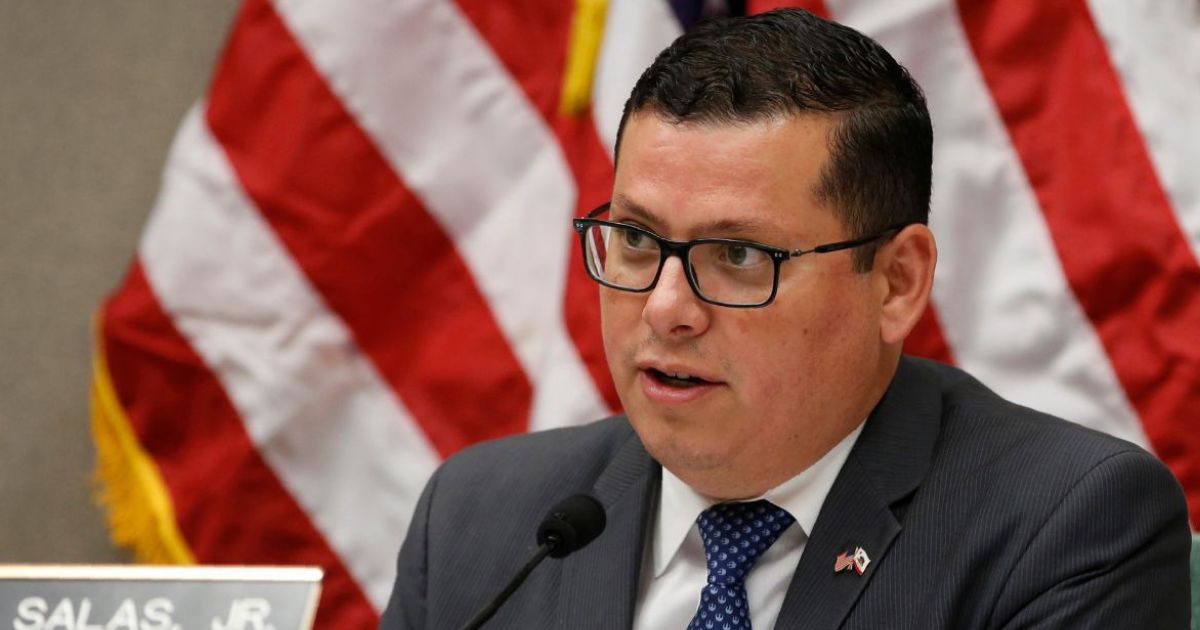 California state Assemblyman Rudy Salas Jr. is hoping to flip his Bakersfield-area district blue in a key race for the U.S. House of Representatives in November.