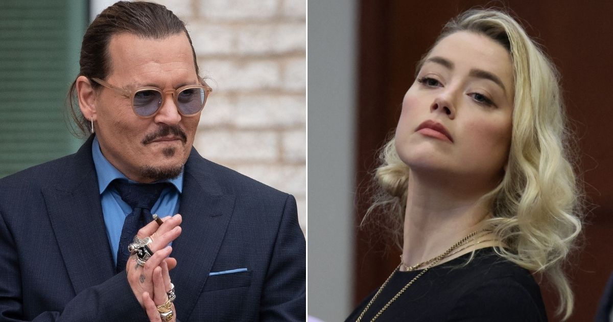 Attorneys for actress Amber Heard, right, are calling for a mistrial in the highly-publicized proceedings brought by her ex-husband Johnny Depp, left.
