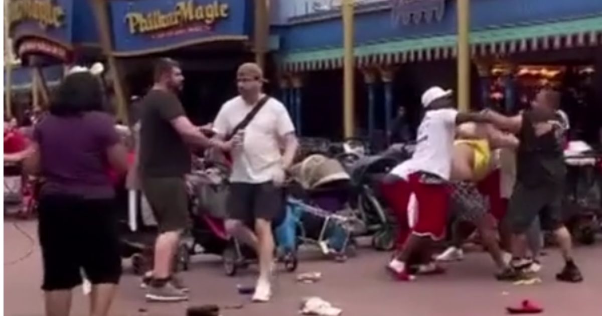 Video: Violence Hits Disney World as Two Families Engage in All-Out Brawl Over Reported Line Dispute
