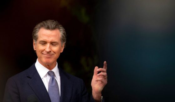 California Gov. Gavin Newsom speaks during a news conference in San Francisco on May 27.