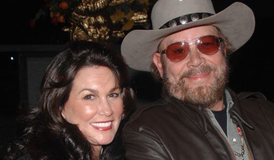 Country music singer Hank Williams Jr. and his wife, Mary Jane Thomas, attend the BMI Country Awards in Nashville, Tennessee, on Nov. 11, 2008.