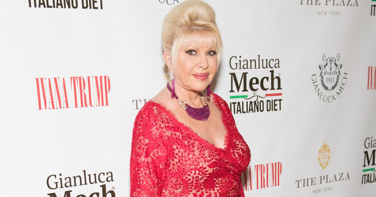 Ivana Trump attends a news conference at the Plaza Hotel on June 13, 2018, in New York City.