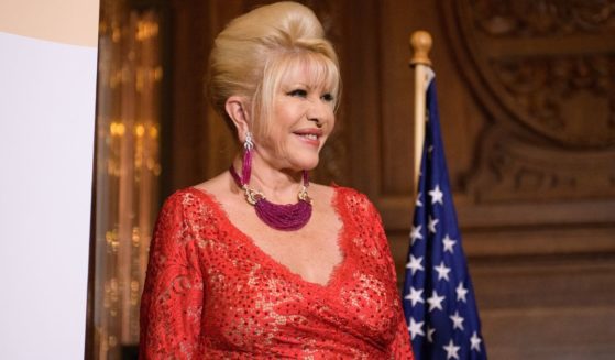 Ivana Trump announces her new campaign to fight obesity from The Plaza Hotel in New York City on June 13, 2018.