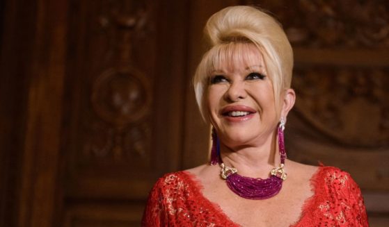 Ivana Trump attends a news conference at the Plaza Hotel on June 13, 2018, in New York City.