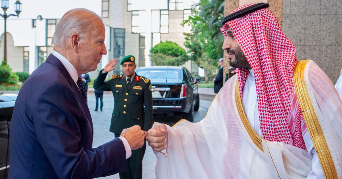 Even staunch Democrats and liberal media outlets reacted in outrage to President Joe Biden's fist-bump with Saudi Crown Prince Mohammed bin Salman.