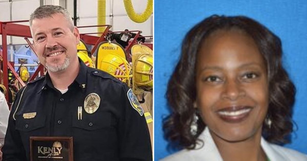 Kenly, North Carolina, Police Chief Josh Gibson, left, and his entire department resigned on Wednesday, one month after Justine Jones, right, took over as town manager.