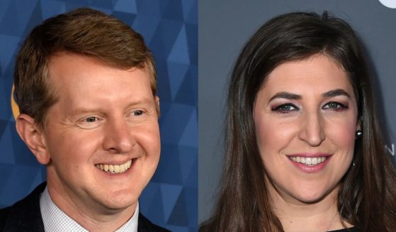 On Wednesday, the television game show "Jeopardy!" announced that Ken Jennings, left, and Mayim Bialik, right, would continue to split hosting the show, causing some to call for a boycott over Bialik staying in the rotation.