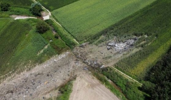 An Antonov An-12 cargo plane flying from Serbia crashed in northern Greece on Saturday, and there were fears of chemicals on or near the crash site, keeping first responders from the scene.