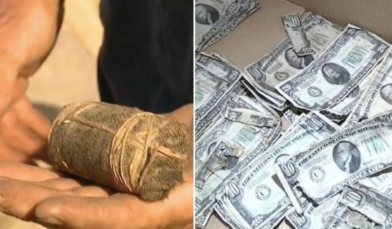 New Jersey Man finds money from 1934 under his porch.