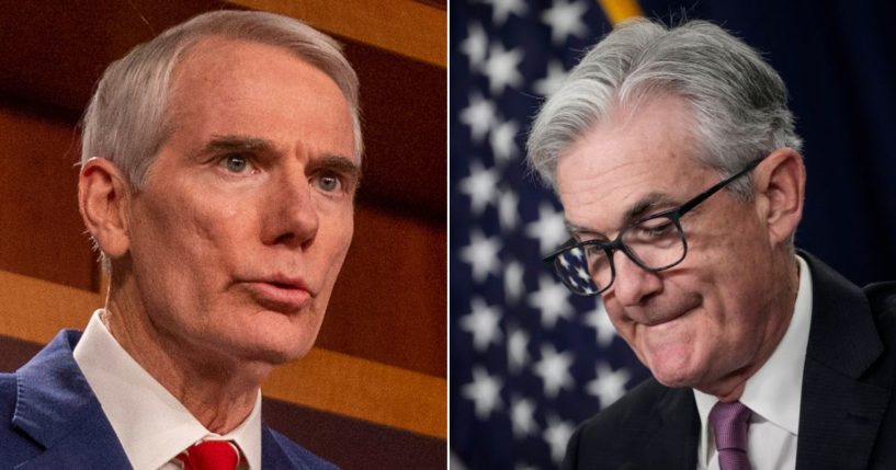 A report by Ohio Sen. Rob Portman warned that the Chinese appear to be attempting to influence the U.S. Federal Reserve through some of its employees, but Fed Chairman Jerome Powell discounted many of the report's concerns.