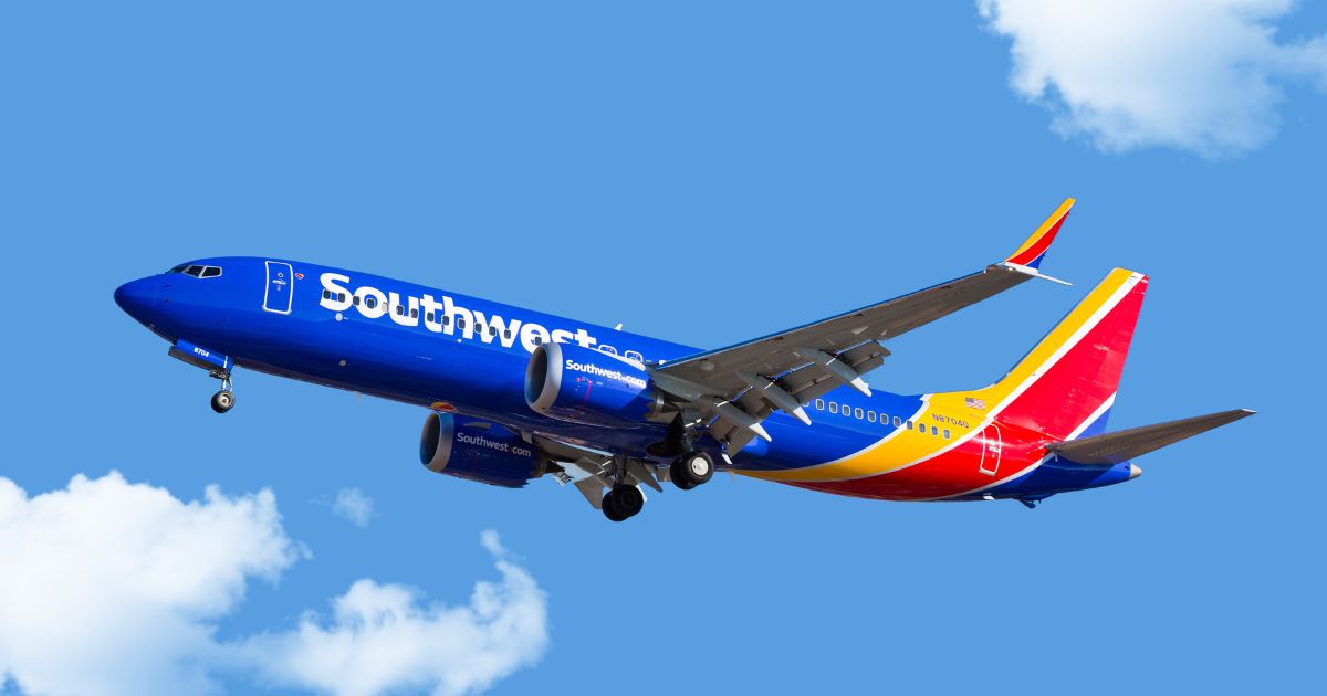 A Southwest Airlines plane is seen in a stock image.
