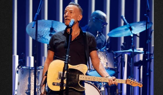 Bruce Springsteen performed onstage at the Kennedy Center on April 24 in Washington, D.C.