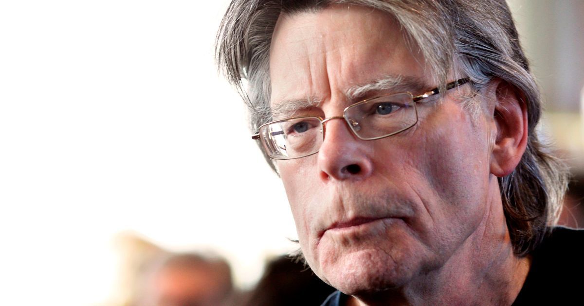 Author Stephen King takes a photograph before a book signing event for his book "Doctor Sleep" in Paris on Nov. 13, 2013.