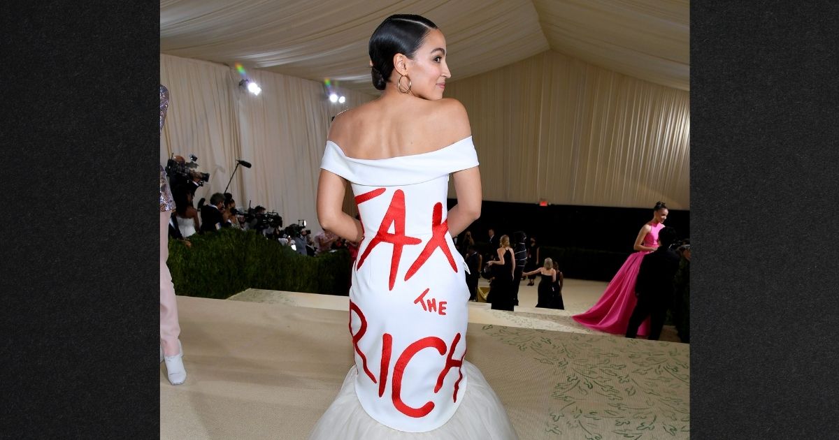 Alexandria Ocasio-Cortez drew a lot of media attention with her "Tax the Rich" dress at the 2021 Met Gala, but her own 7-year-old tax liability remains unpaid .