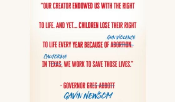 California Democratic Gov. Gavin Newsom is running newspaper ads in Texas.