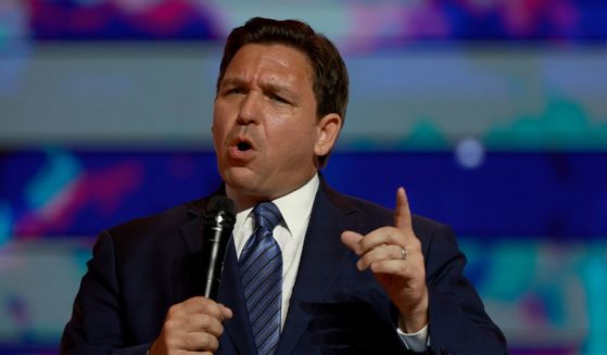 Florida Gov. Ron DeSantis speaks during the Turning Point USA Student Action Summit held at the Tampa Convention Center on Friday in Tampa, Florida.