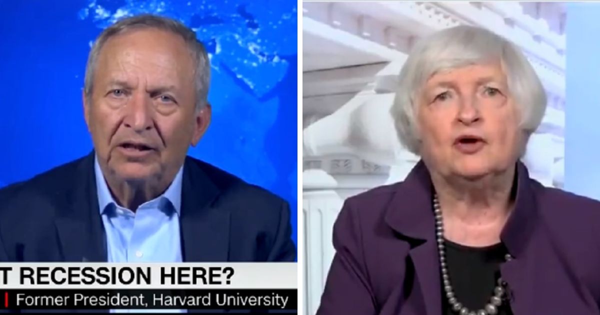 Former Clinton administration Treasury Secretary Larry Summers, left; Bide administration Treasury Secretary Janet Yellen, right.
