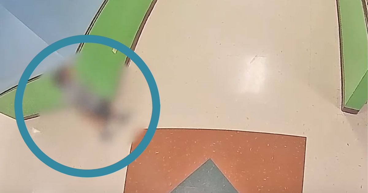 A young boy walked into the hallway seconds after the school shooter turned the corner in Robb Elementary School. He turned the corner and noticed the gunman firing before running away.