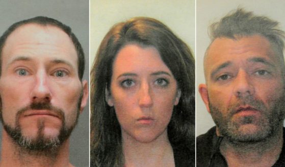 Police photos show Johnny Bobbitt, left, Katelyn McClure and Mark D'Amico. In November 2017, McClure and D'Amico allegedly conspired to scam GoFundMe donors out of $400,000, claiming the money would be used to help homeless veteran Johnny Bobbitt.