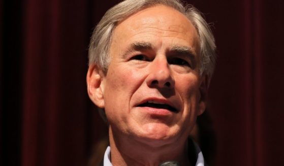 Governor Greg Abbott speaks during a press conference about the mass shooting at Uvalde High School on May 27, in Uvalde, Texas.