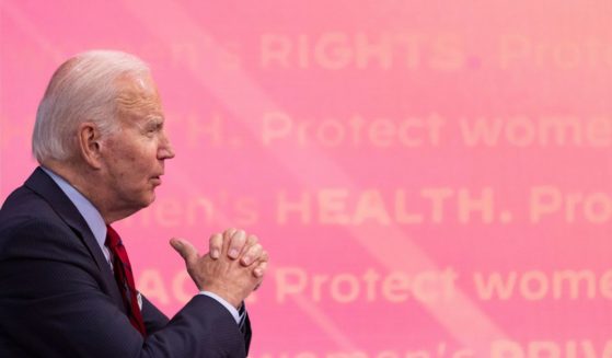 President Joe Biden speaks with governors on protecting access to reproductive Health Care at the White House on Friday in Washington, D.C.