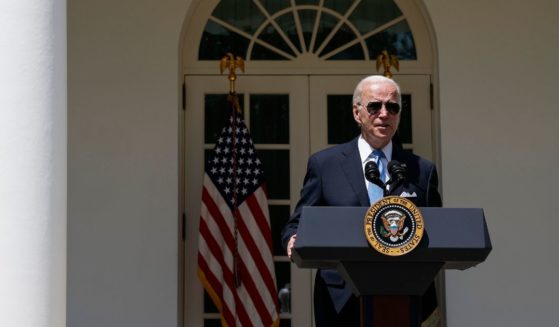 President Joe Biden delivers remarks at the White House on Wednesday in Washington, D.C.