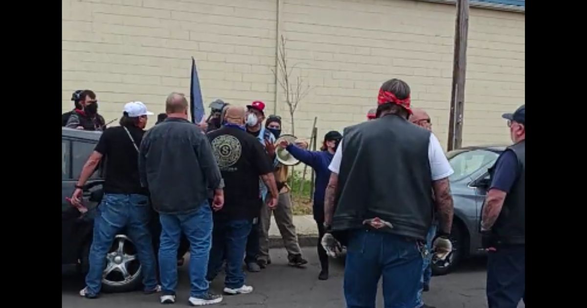 Antifa Put in Full Retreat By Bikers, They Try Another City But Soon Hear the Rumble of Motorcycles