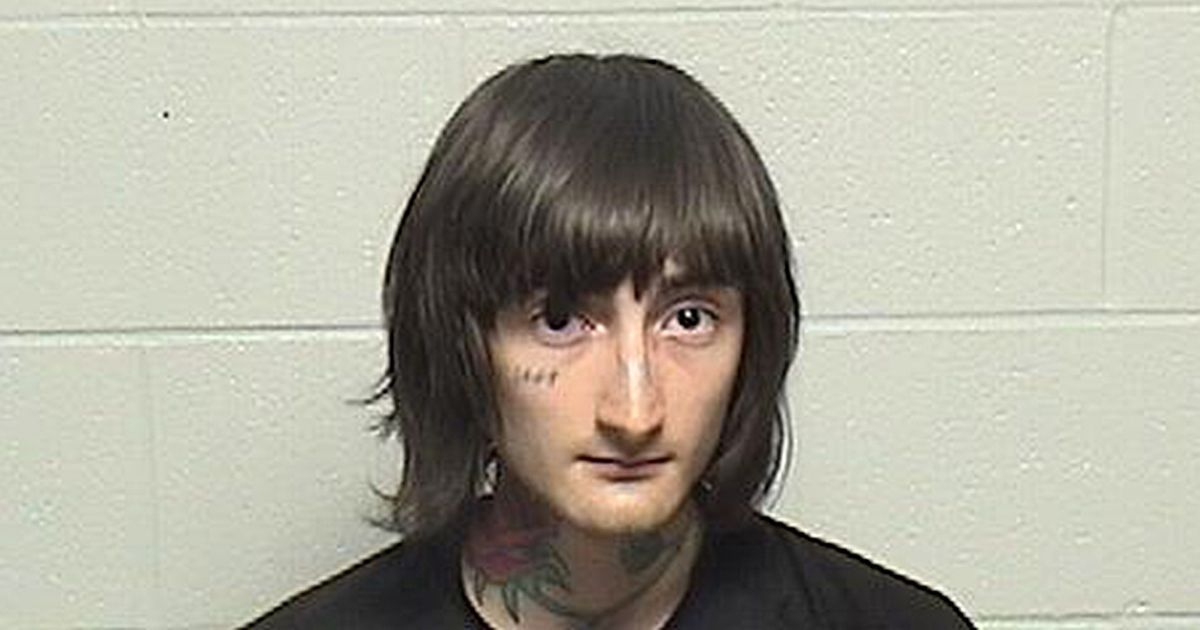 Robert Crimo III, the alleged Highland Park, Illinois, parade shooter, poses for a mugshot in Waukegan, Illinois.