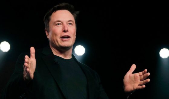 Tesla CEO Elon Musk speaks before unveiling the Model Y at Tesla's design studio in Hawthorne, California, on March 14, 2019.