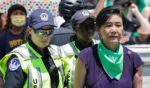 Democratic Rep. Judy Chu of California and pro-abortion activists were detained by Capitol Police outside the Supreme Court Thursday.